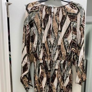 H&M fall maxi dress long sleeves